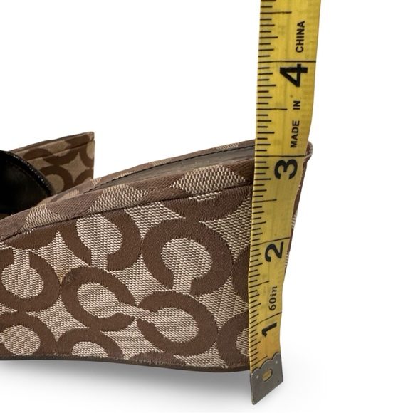 Preloved Authentic Coach Carissa Wedge - Picture 8 of 9